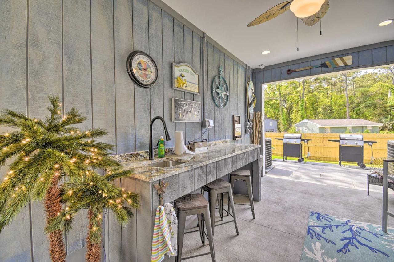 Ocean Isle Beach Home With Shared Lanai And Grill Exteriér fotografie